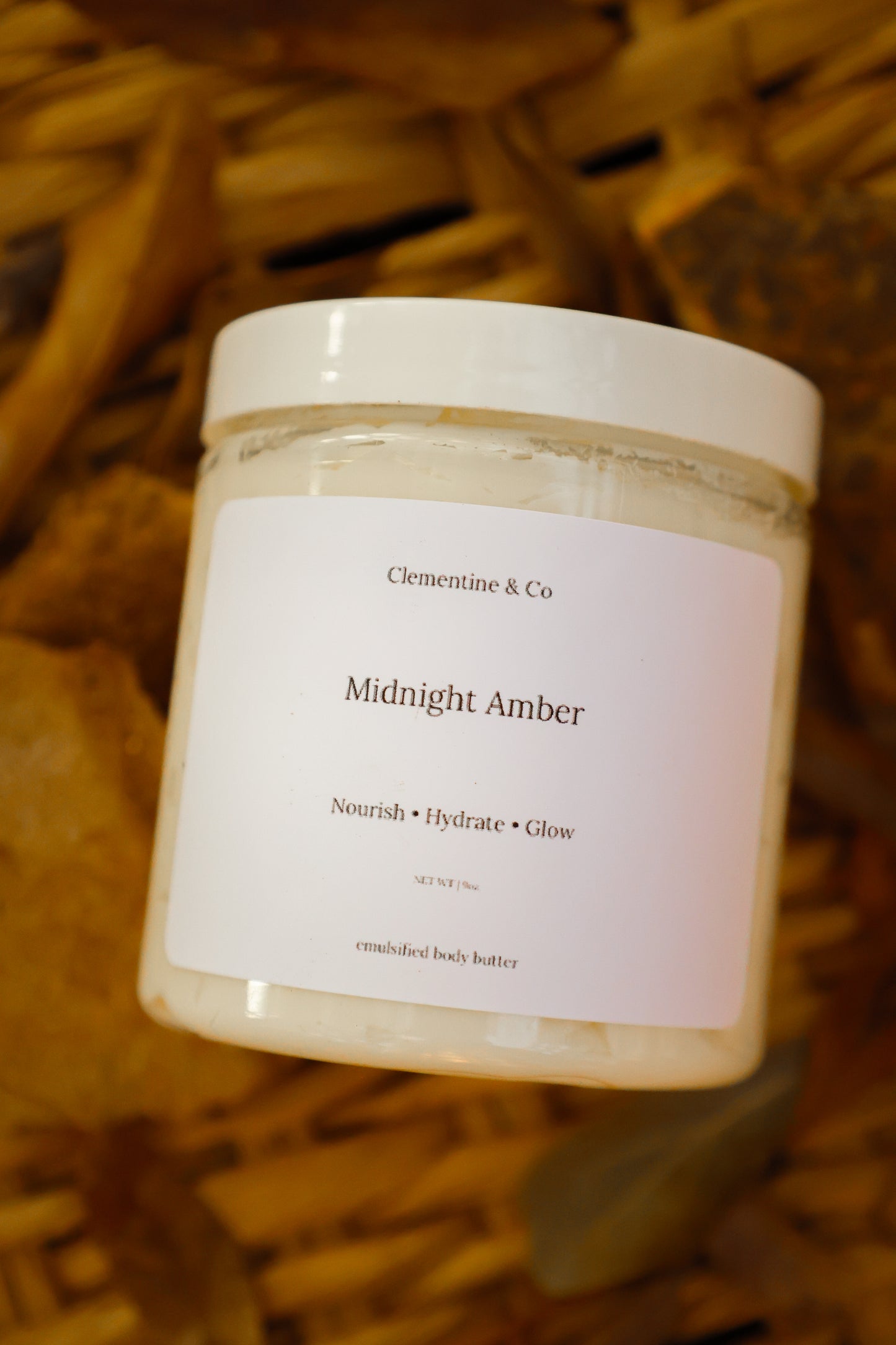 Midnight Amber | sugared jasmine, golden wood, crystalized amber