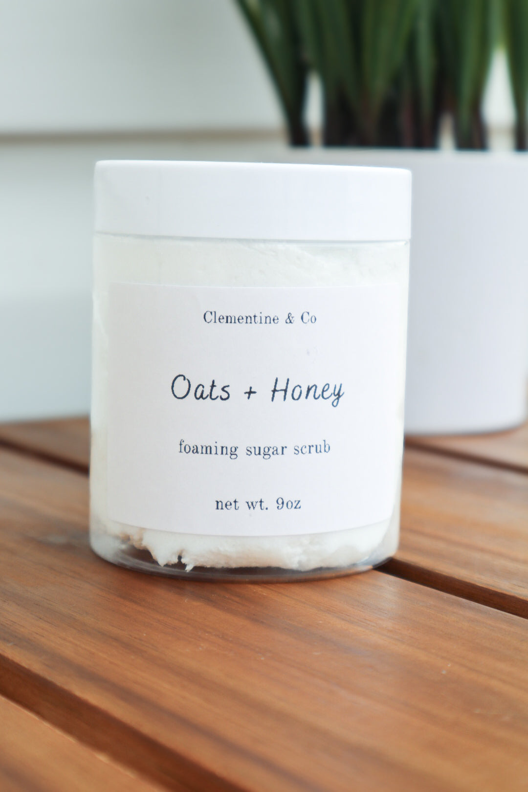 Oats + Honey foaming sugar scrub
