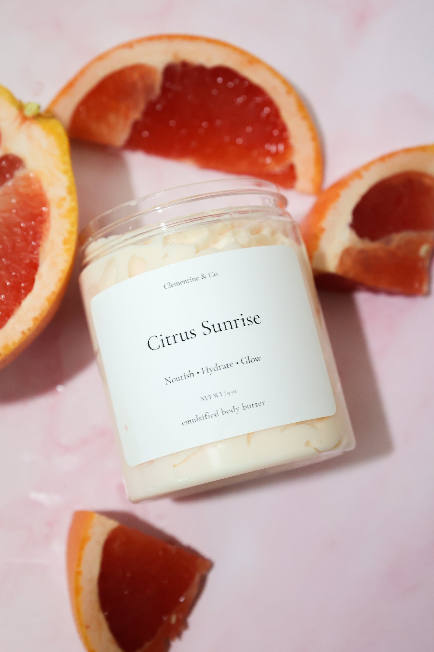 Citrus Sunrise body butter |blood orange, waterlily, jasmine.