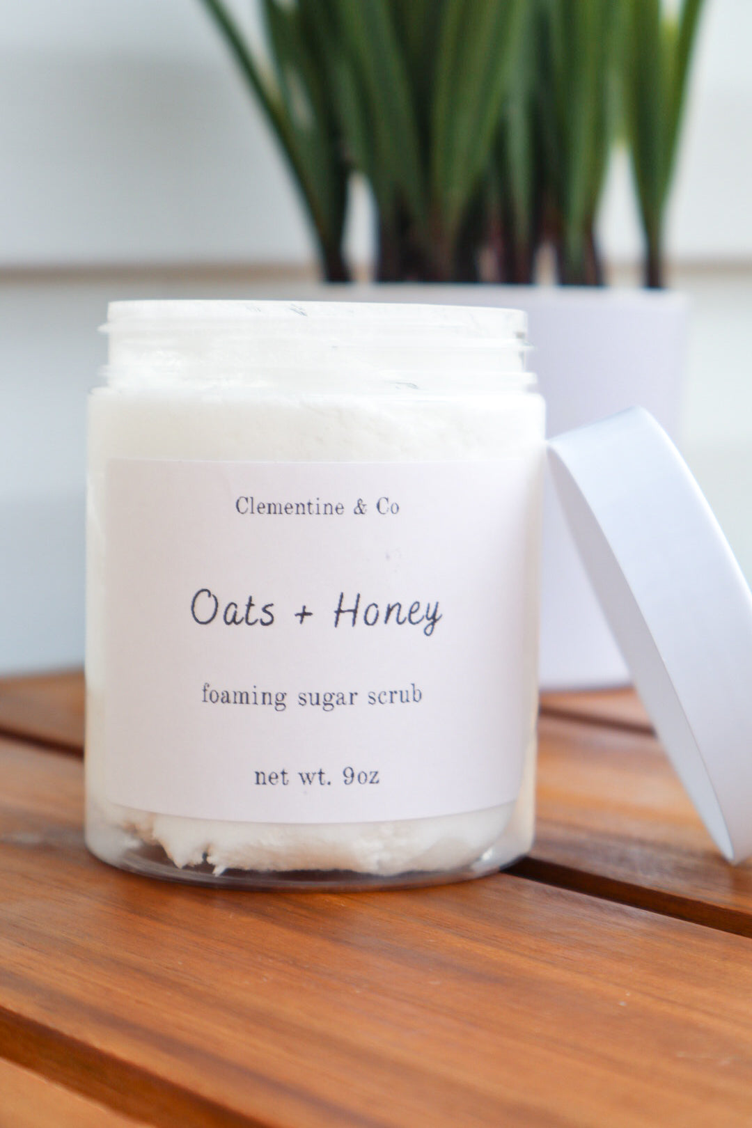 Oats + Honey foaming sugar scrub